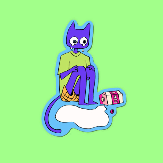 Spilled Milk Sticker