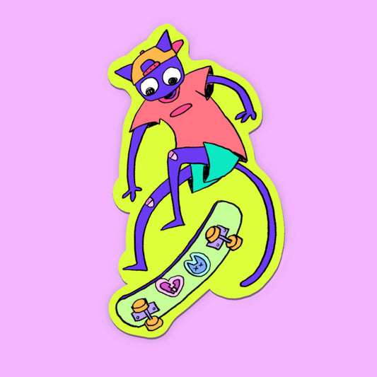 Skater Mitch Sticker