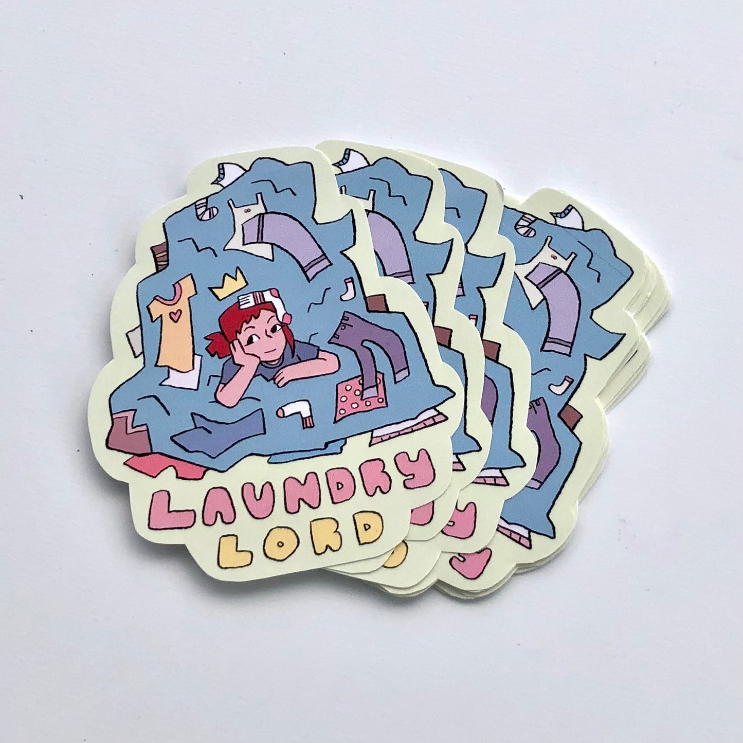 Laundry Lord Sticker
