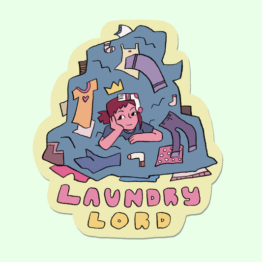 Laundry Lord Sticker