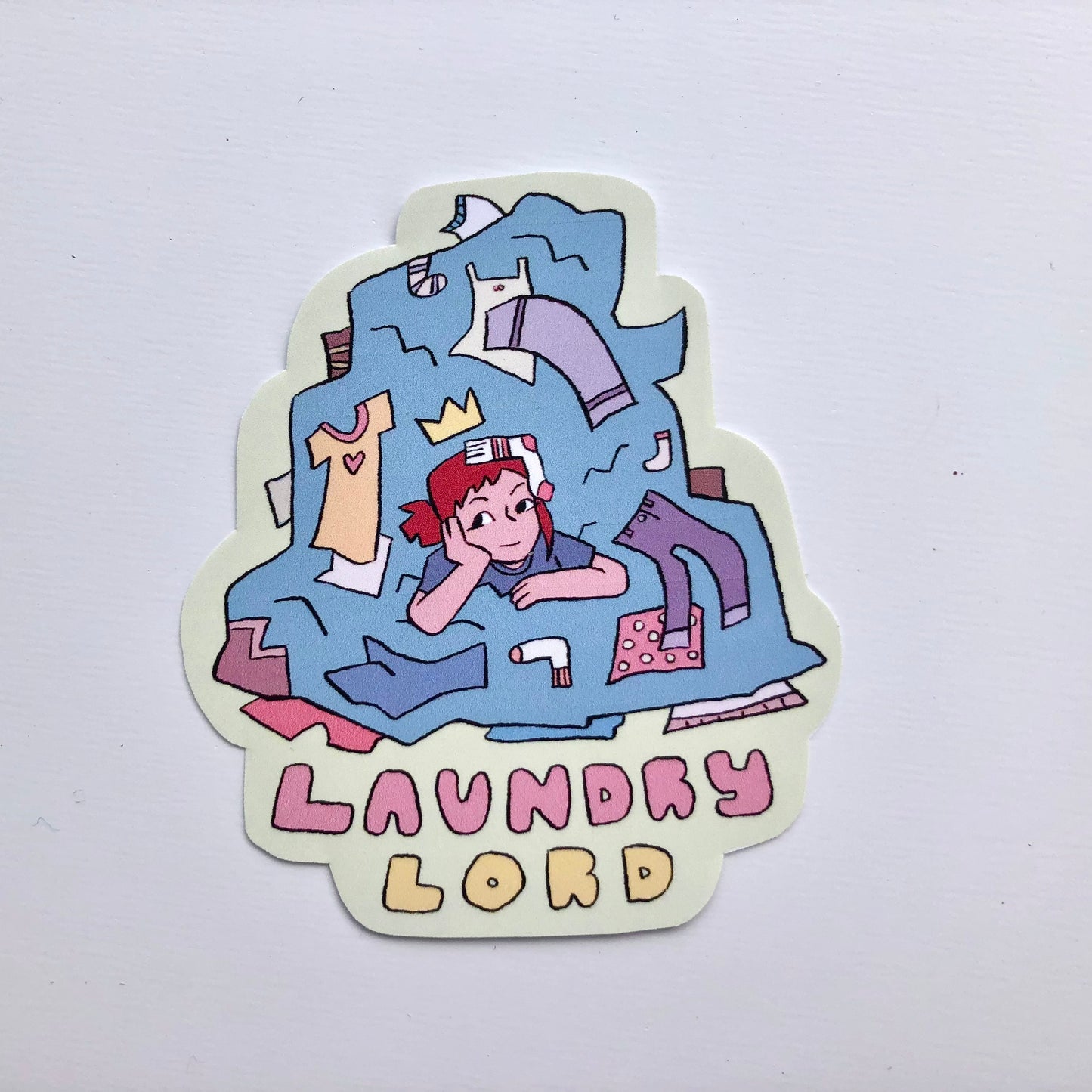 Laundry Lord Sticker