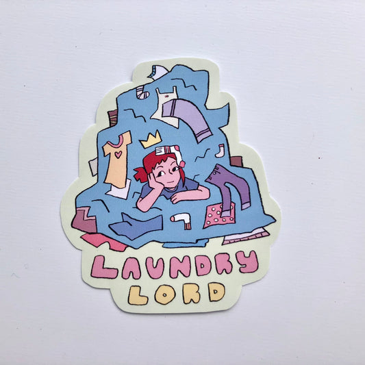 Laundry Lord Sticker