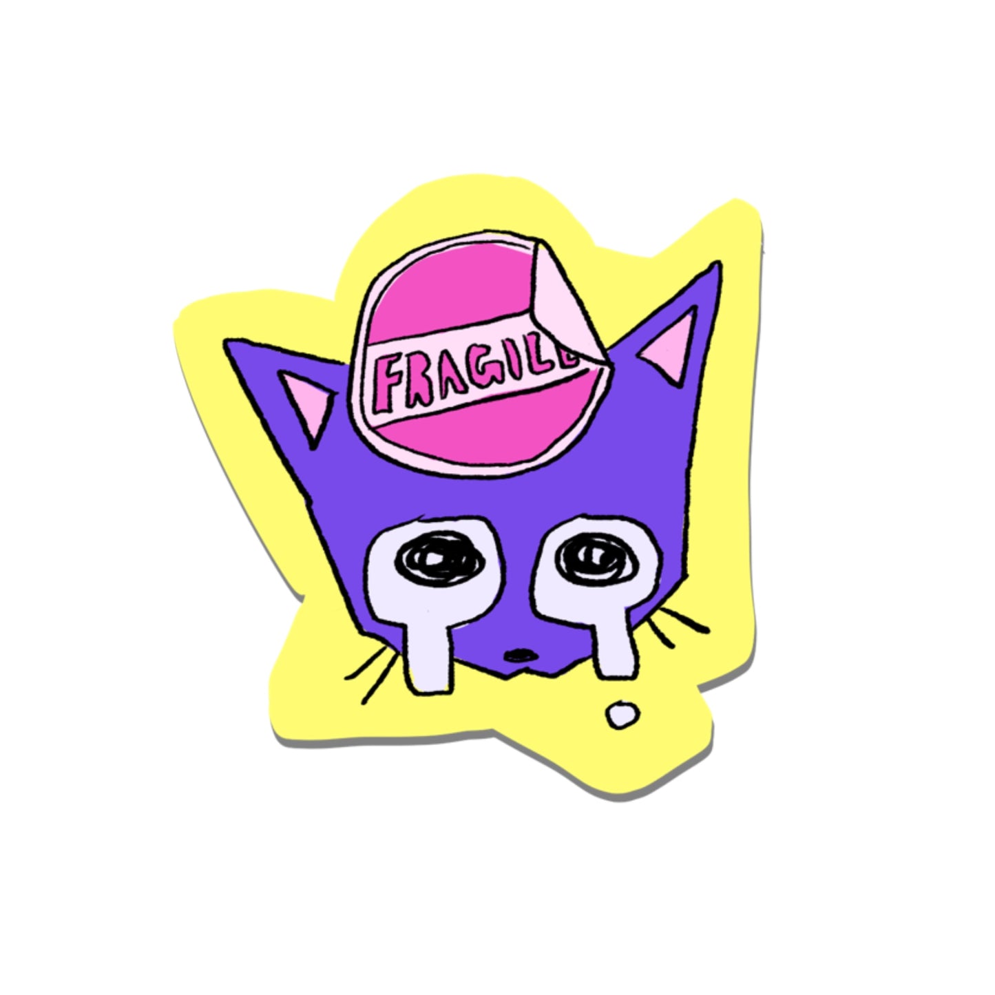 Fragile Sticker
