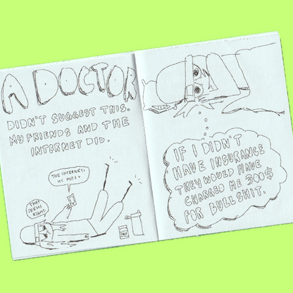 ZINE: I'm Sick