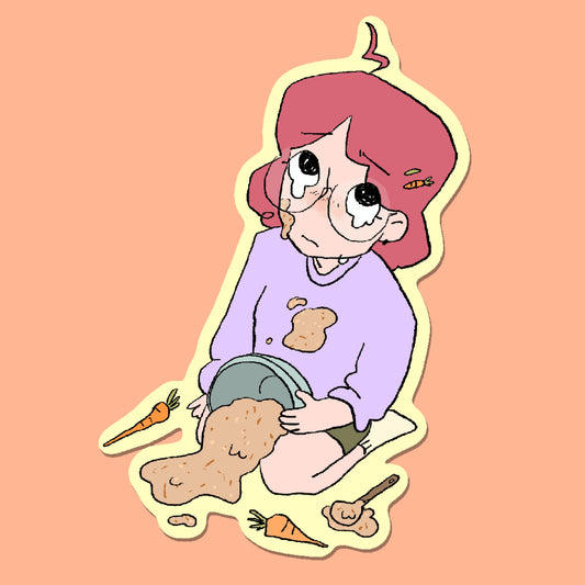 Cleo's Carrot Cake Sticker