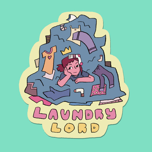 Laundry Lord Sticker