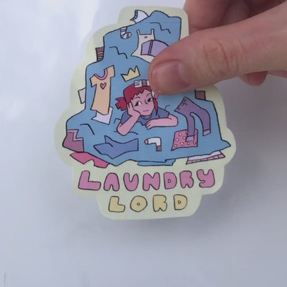 Laundry Lord Sticker